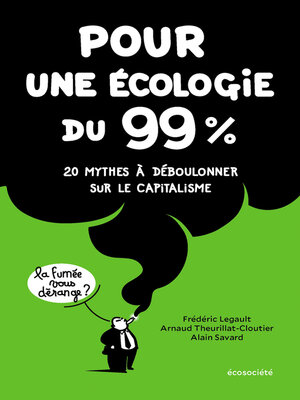 cover image of Pour une écologie du 99%